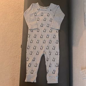 Monica and Andy Baseball style Romper